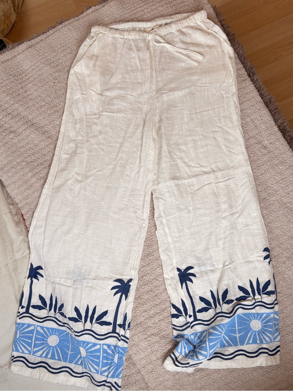 NEW ripcurl linen pants!!